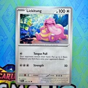 lickitung (124/162) - common — pokémon: temporal forces